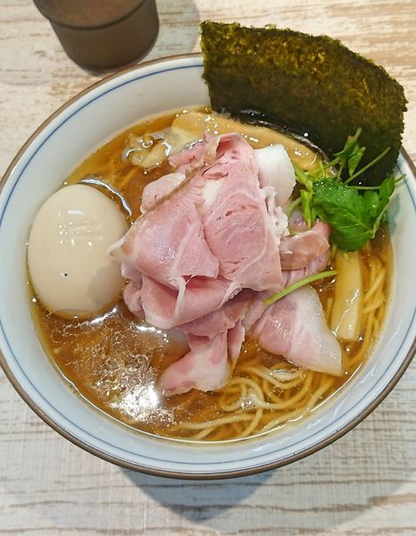 「特製煮干そば(淡口)」@中華そば 四つ葉の写真