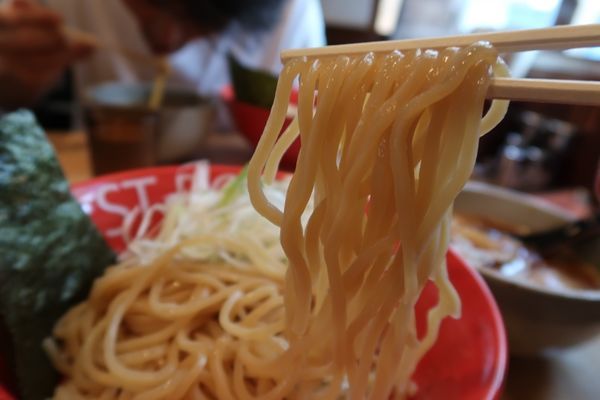 「裏ボスつけ麺辛口900円」@つけめん ラスト・ボス 練馬本店の写真