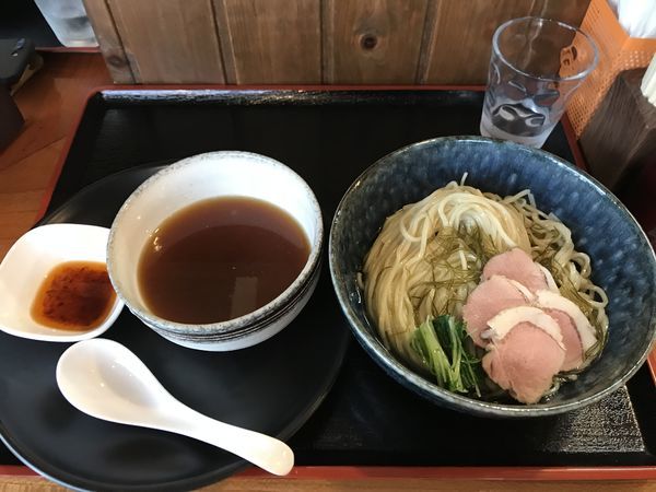 「冷やしジビエつけ麺」@麺創 なな家の写真