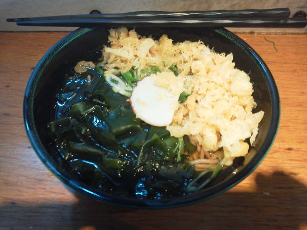 「わかめそば 350円」@麺家 京都下がも店の写真