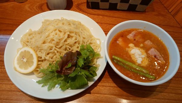 「【8月限定】トマトつけそば」@神田らぁめん 悠 HARUKAの写真