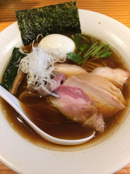 「特製醤油そば1050円」@麺処 篠はらの写真