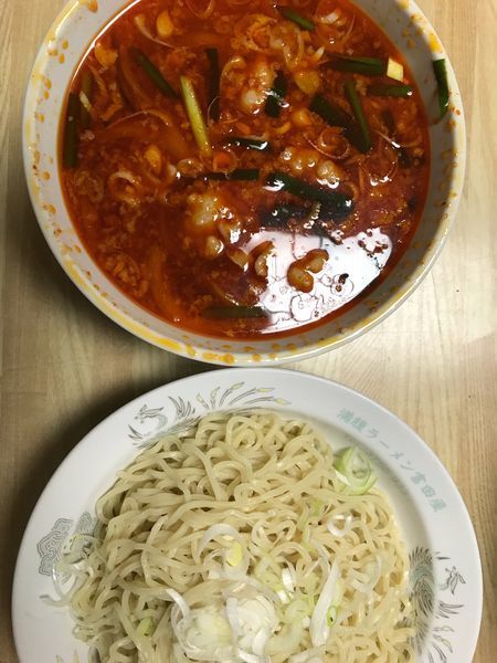 「スタミナつけ麺大盛」@満腹ラーメン 富田屋 旗の台東口店の写真