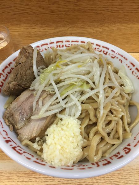 「小  冷まし中華」@ラーメン二郎 環七新新代田店の写真