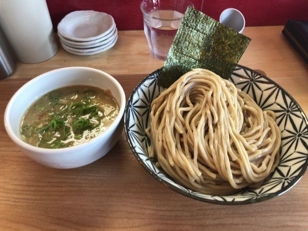 「鶏白湯煮干しつけ麺 大盛」@Ramen611の写真