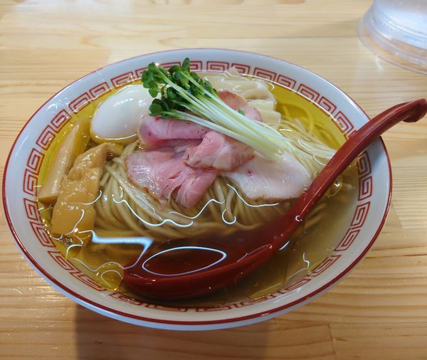 「(松)特級中華そば 白醤油」@自家製麺 くろ松の写真