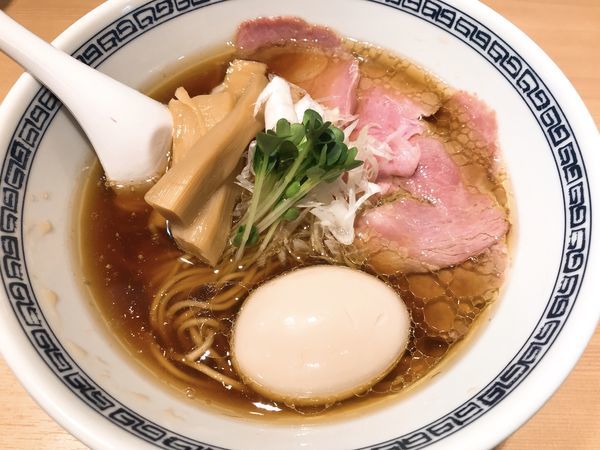 「特製中華そば」@中華そば ます田の写真