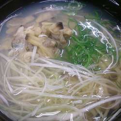 鯛だしあさり塩ラーメン