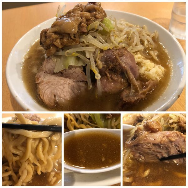 「ラーメン 780円 ヤサイニンニクアブラ」@ピコピコポンの写真