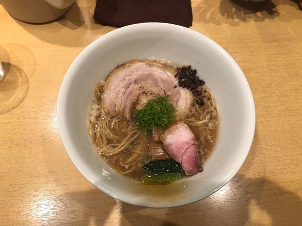 「醤油そば」@饗 くろ㐂の写真