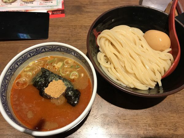 「つけ麺Dランチ+辛つけに変更」@つけ麺専門店 三田製麺所 川崎店の写真
