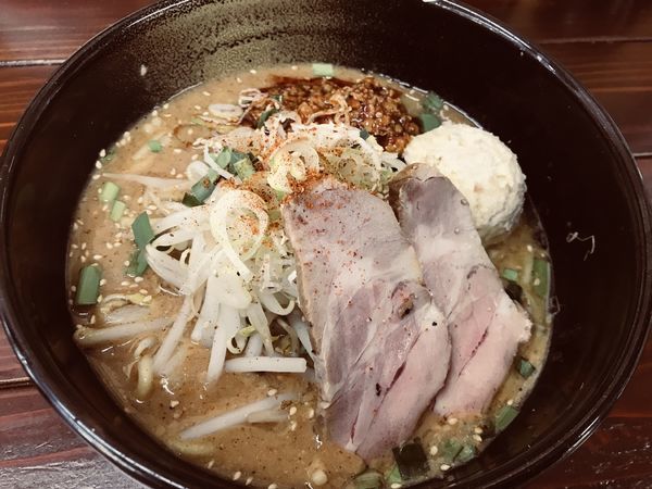 「ドロ味噌らーめん」@餃子の並商 都賀店の写真