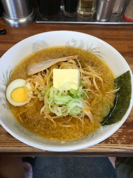 「ネギらーめん 味噌 +バター」@らーめん三水の写真