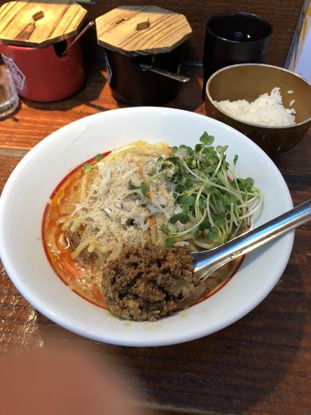 「冷やしタンタン」@横浜家系ラーメン いとし家の写真