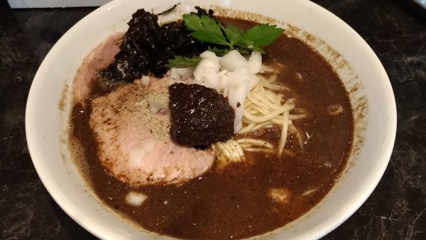 「極み煮干しそば（鬼ビタ）」@中華SOBA にぼ乃詩の写真