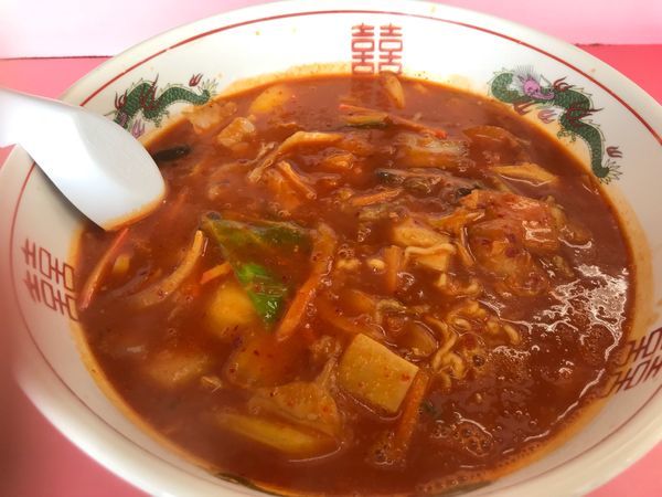 「超グラグラ（辛いラーメン）」@おっちゃんラーメンの写真