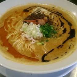 海老寿久坦々麺(追いリゾ付き)