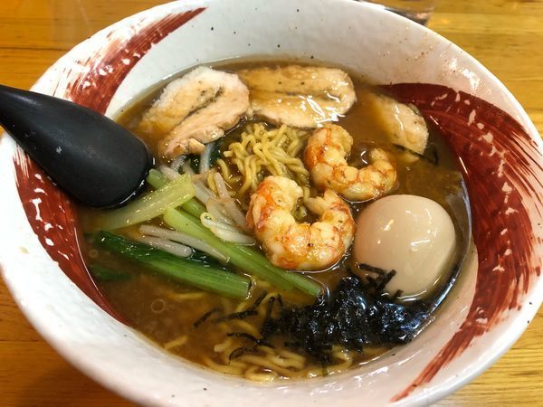 「海のらーめん エビ醤油」@旭川ラーメン 好の写真