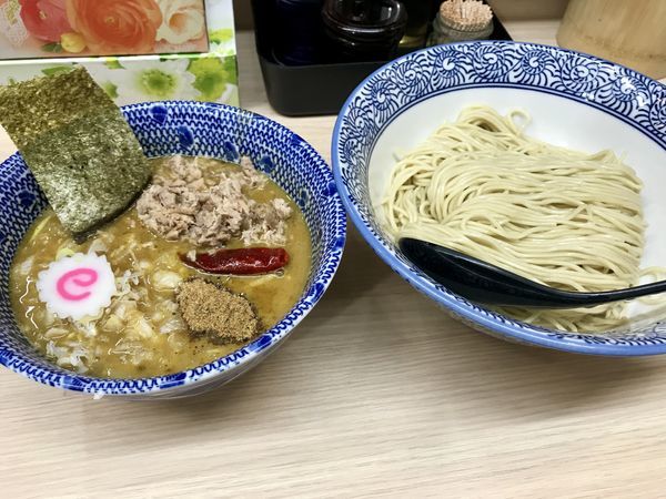 「かれつけ(あっさり、細麺)」@狼煙 大宮店の写真