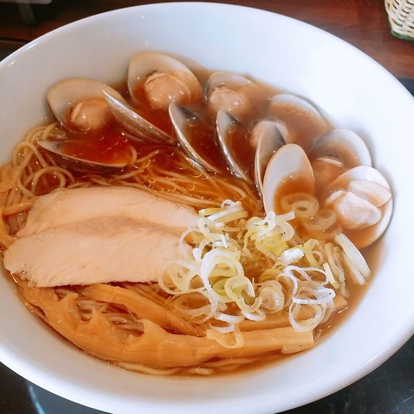 「はまぐりラーメン 並」@ふかや女子流 アイモの写真