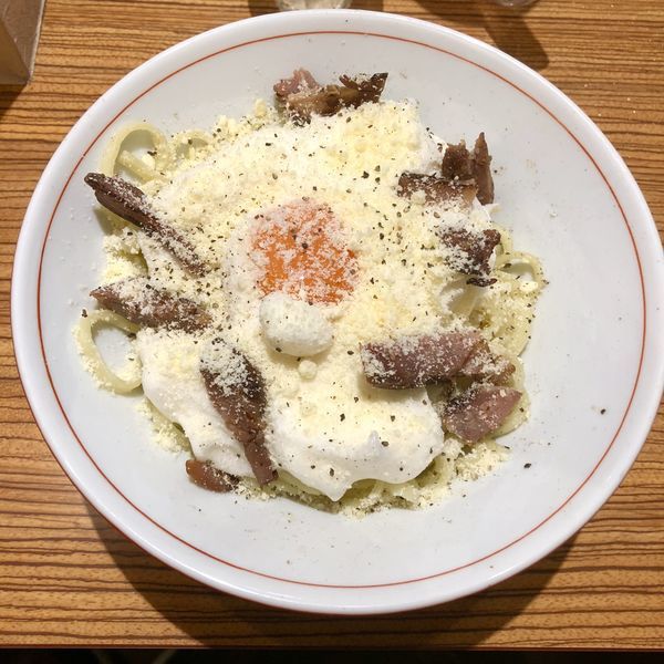 「【限定】冷やしカルボナーラ ￥750」@niboの写真