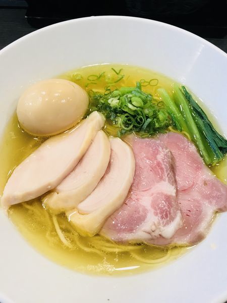 「特製芳醇鶏そば(塩) ¥1100」@麺や 福はらの写真
