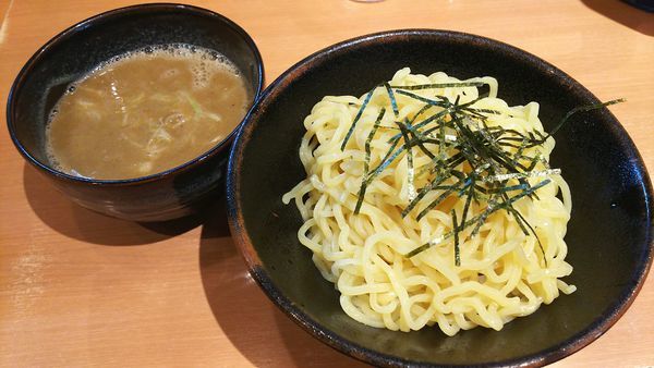 「つけめん(煮干し濃いめ  太麺  普通量)780円」@用賀らーめん たつみの写真