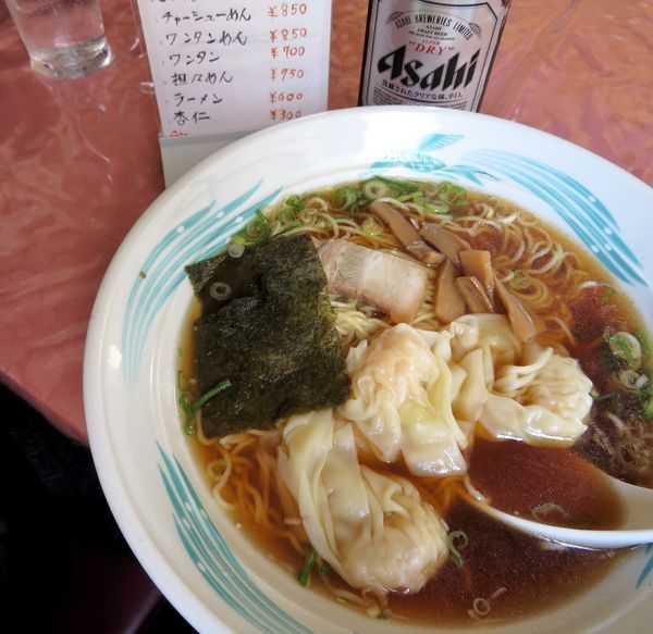 「ワンタンメン（850円）」@萬来軒総本店の写真