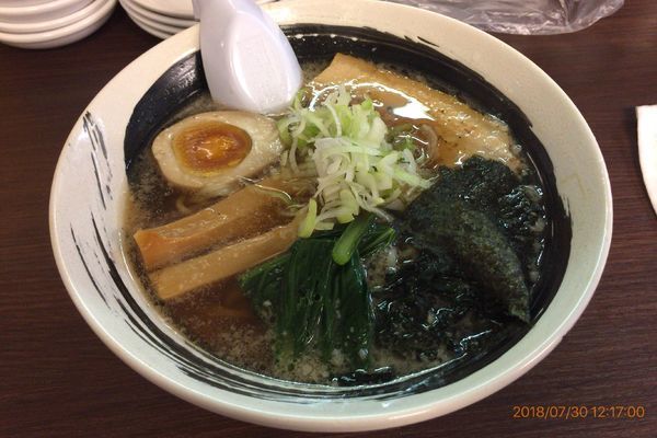 「青山正油ラーメン 500円」@青山餃子房 船橋店の写真