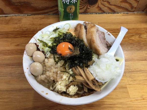 「たれそば並 Wスープ」@ハイマウントの写真