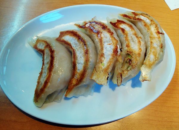 「餃子(5個)　500円」@珍満の写真