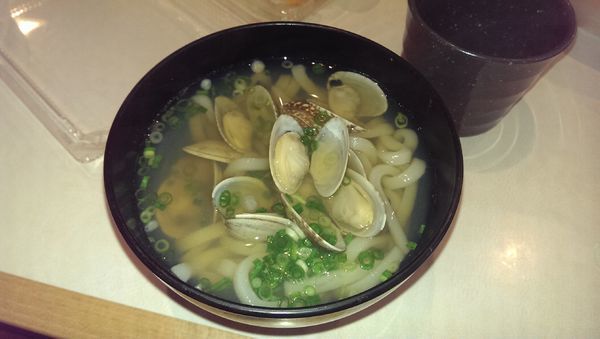 「あさりうどん」@はま寿司 町田野津田店の写真