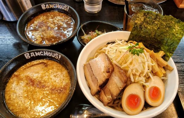 「つけめんスペシャルセット 1280円」@つけめん番長 銀の写真