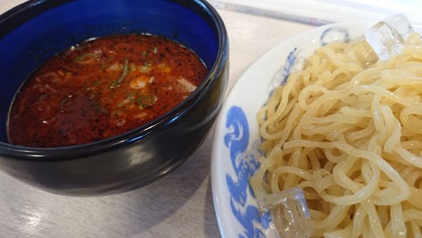 「黒ごま担々つけ麺 大盛」@風風ラーメン 東松山店の写真