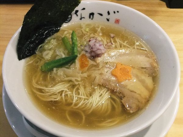 「純粋豚そば醤油（850円）」@なかごの写真