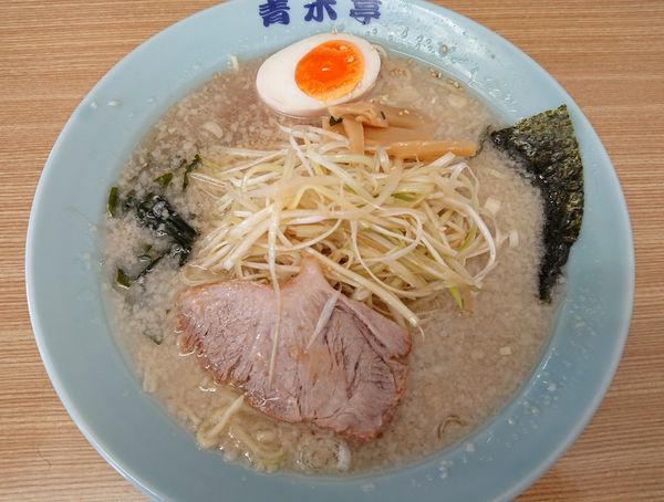 「ネギラーメン（醤油・小）」@ラーメン青木亭 八潮店の写真