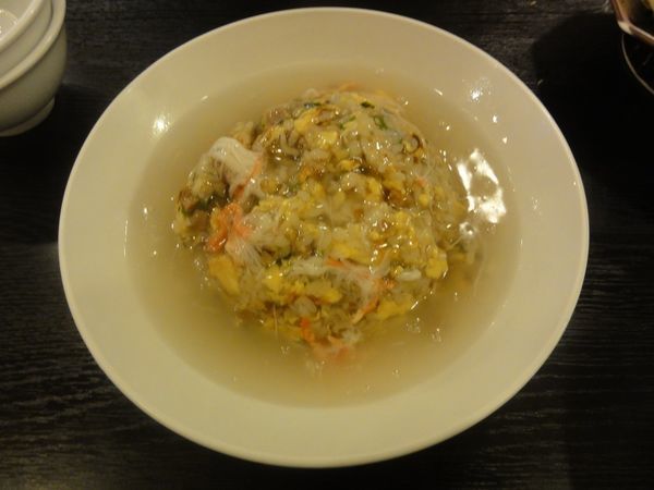 「カニあんかけチャーハン」@ラーメン餃子館 小次郎 本店の写真