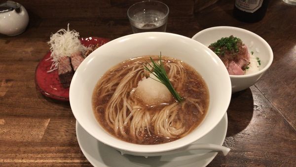 「冷やし醤油ラーメン」@創作麺工房 鳴龍の写真