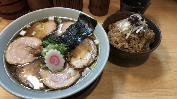 「特製中華そば」@中華めん処 道頓堀の写真