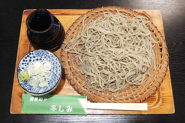 「もりそば」@手打そば ふしみの写真