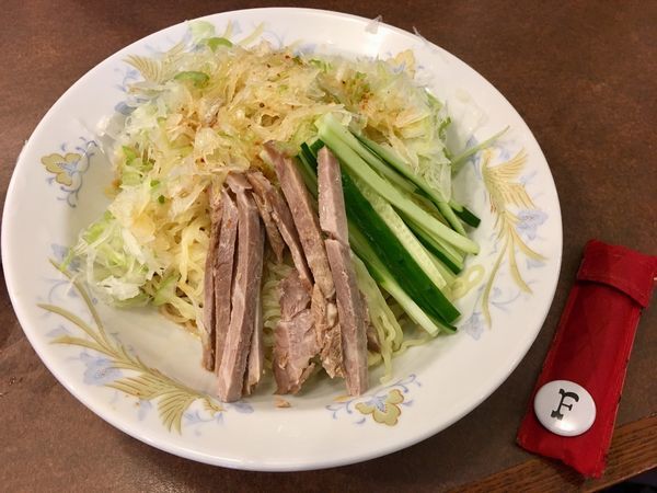 「冷やし葱そば」@鶏舎の写真