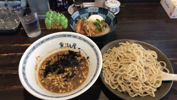「冷やし黒つけ麺」@黒潮屋の写真