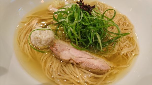 「塩そば＋シューマイ」@饗 くろ㐂の写真