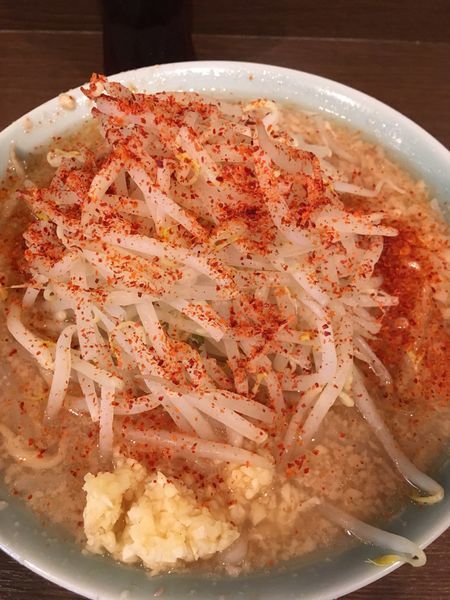 「小ラーメン（ニンニク、トウガラシ）」@ラーメン二郎 JR西口蒲田店の写真