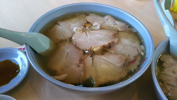 「チャーシュー麺」@青竹打ち佐野ラーメン 永華 佐野アグリタウン店の写真
