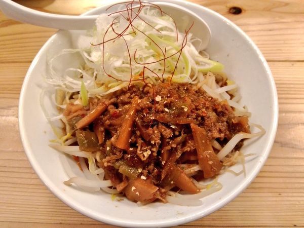 「期間限定 汁なし時限式らーめん」@麺恋 まうろあの写真