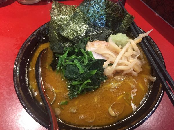 「中盛ラーメン　800円」@厚木家の写真
