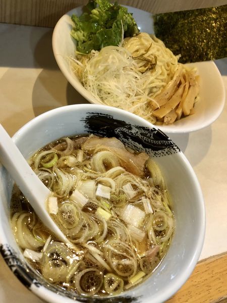 「【限定】淡麗つけ麺 (醤油ver.)￥850」@麺屋 扇 SENの写真