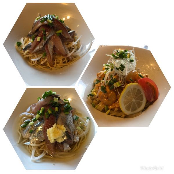 「いわしそば   ＋  その他 限定」@寿製麺よしかわ 川越店の写真