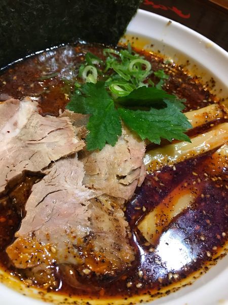 「辛味らーめん 大辛」@らーめんひの木の写真